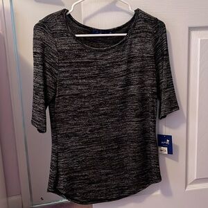Apt. 9 Gray Knit Top